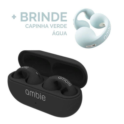 Auscultador de Condução Óssea - Ambie™ (+BRINDE EXCLUSIVO)